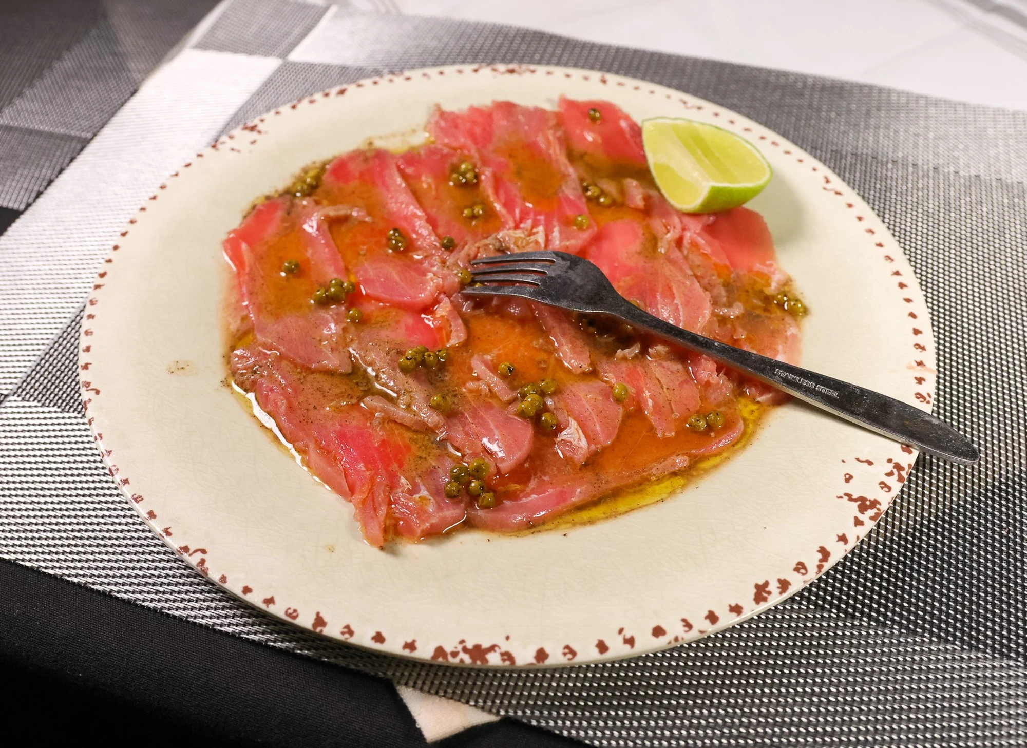 Carpaccio Di Tonno